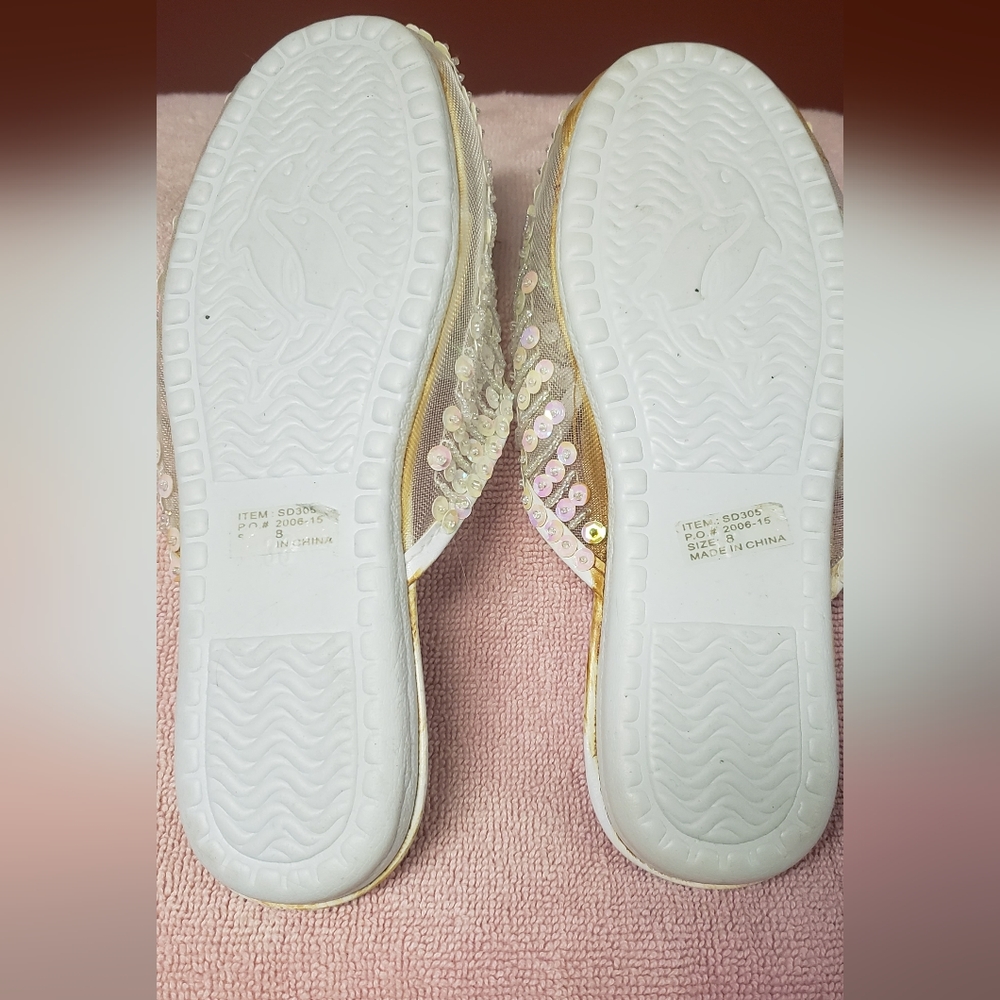 Sequined Flats - Picture 5 of 5